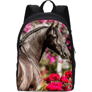 Rugtas - Schooltas - paard - pony - fries paard