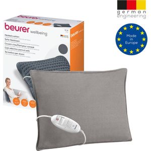 Beurer - HK 48 - Elektrisch Warmtekussen - Trendy Grijs - Omkeerbaar