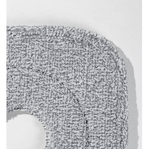 Makhome Extra Dweilpads – Set van 3 Mopdoeken voor Drop & Square Spin Mop – Microvezel – Rond, Vierkant & Driehoek – Wasbaar & Herbruikbaar