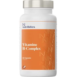 Nutribites - Vitamine B-Complex - Supplement - 60 Tabletten - Hoogwaardige Formule