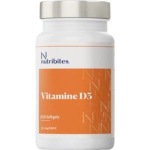 Nutribites - Vitamine D3 - 200 Softgels
