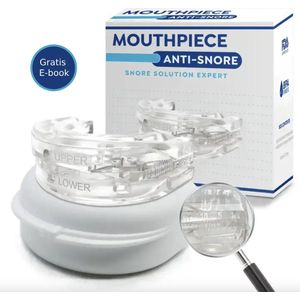 SilentSleep - Anti Snurk Beugel - Verstelbaar - Inclusief Neusspreider en Opbergdoosje