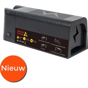 Animara Elektrische Muizenval - Muizenverjager - Diervriendelijke Muizenval voor Binnen - Elektrische Rattenval - Beter dan Muizengif - Nieuw - Nederlandse Handleiding