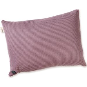 Kuddle Warmtekussen Elektrisch - 45x60cm - Knitted 'Old Pink' - Draadloos & Oplaadbaar - Inclusief Powerbank