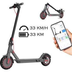 QmWheel Elektrische Step - Snelheid tot 25km/h - 25km Bereik - Dubbele remveiligheid - Cruise control - Inklapbaar & draagbaar - LED koplamp - Innovatieve App
