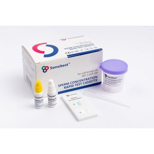 Spermatest - Zelftest - Sperma Testkit - Vruchtbaarheidstest voor Mannen Thuis