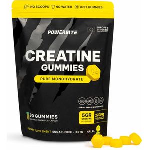 Powerbite - Creatine - Ananas - 90 Gummies