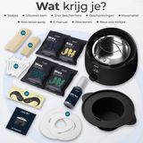 JHust - Professionele Wax Apparaat SET - Wax Heater - Inclusief 400 Gram Hard Wax Bonen