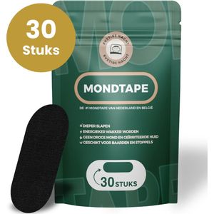 Rustige Nacht® Mondtape PRO - Anti Snurk Mond Tape - 60 Stuks - Extra Plakkend - Geen Huidirritatie - Mouth Tape - Myotape