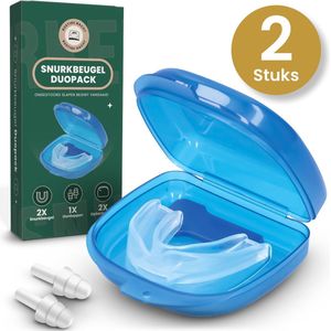 Rustige Nacht® Snurkbeugel - Anti Snurk Beugel - Snurk Bitje - 2 Snurkbeugels - Anti Snurk