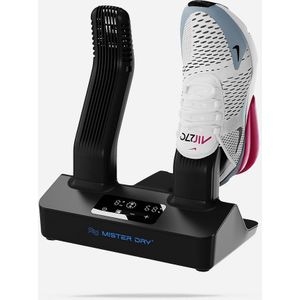 Mister Dry - Pro 2.0 Mono Black - Schoendroger - Zwart - Tot 2 paar schoenen tegelijk