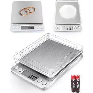 Vinabo Precision Scale, 700g/0.1g, Portable Jewelry Scale, 0.01g, Digital Pro Pocket, LCD Display and 7 Units, Tare Function, for Kitchen, Cooking, Coffee, Medicine