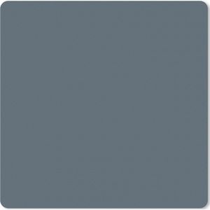 Muismat xxl - Grote muismat - Blauw - Effen - Gaming muismat - 60x60 cm - Bureaumat - Bureau accessoires