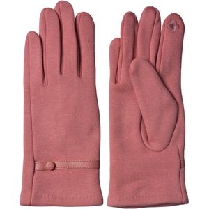Juleeze Handschoenen Winter 8x24 cm Roze Katoen Polyester