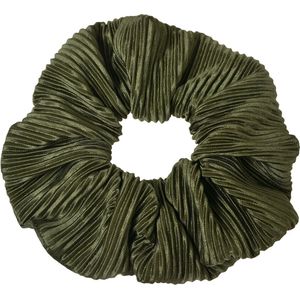 Clayre & Eef Haarelastiek Groen Synthetisch