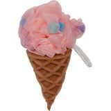 Clayre & Eef - Badspons - Roze - Kunststof - Ø10x20cm