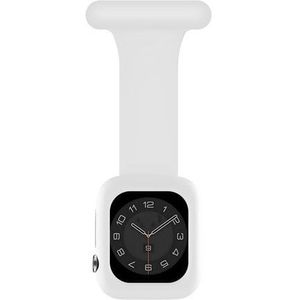 Strap-it Apple Watch verpleegkundige band met case (wit)