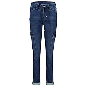 Red Button Jeans Cargo Jog Denim Srb4326 Dark Stone Dames
