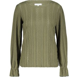 Red Button - T-shirt - Groen - met All-Over Print