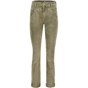 Red Button Broek June 14w Cord Srb4374 Olive Dames Maat - W44