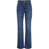 Red Button - Colette - Jeans - Dark Blue - Hoge Taille - Wijde Pijpen