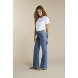 Red Button - Colette - Jeans - Stone Used - Hoge Taille - Wijde Pijpen