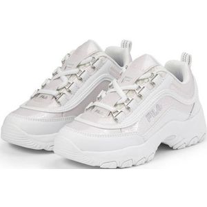 FILA Strada F Teens Sneakers voor meisjes, White Mauve Chalk, 37 EU