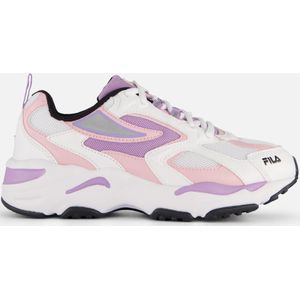 Fila Ray Tracer Sneakers wit Imitatieleer