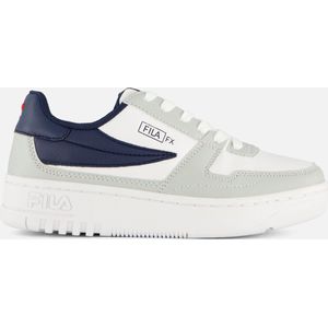 FILA Fxventuno Teenslippers voor kinderen, uniseks, Wit Gray Violet, 38 EU