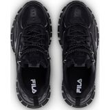 Sneakers - Laag - Zwart - Leer - Imitatieleer - Mesh