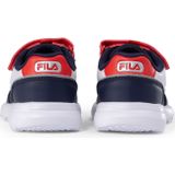 FILA - Tiger Velcro TDL - Sneakers - Navy - Rood - Uniseks Kinderen