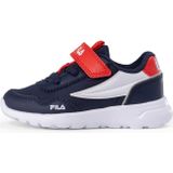 FILA - Tiger Velcro TDL - Sneakers - Navy - Rood - Uniseks Kinderen