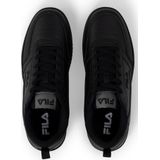 Merk - Model - Basketbalschoenen - Zwart - Leer