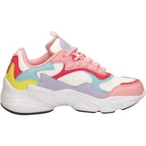 FILA COLLENE CB Kids Sneakers - Wit-Poeder Roze