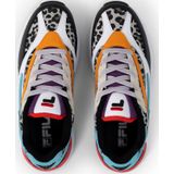 Sneakers - Dierenprint - Leer, Imitatieleer, Suède - Platte Hak