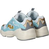 Fila - Collene Logo Sneakers - Blauw - Synthetisch Materiaal - Chunky Zool
