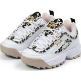Fila - DISRUPTOR - Sneakers - Wit/Zwart/Camel