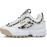Fila - DISRUPTOR - Sneakers - Wit/Zwart/Camel