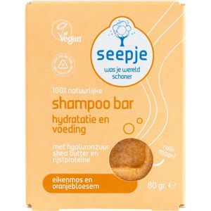 1+1 gratis: Seepje Eikenmos en Neroli Shampoo Bar 80 gr