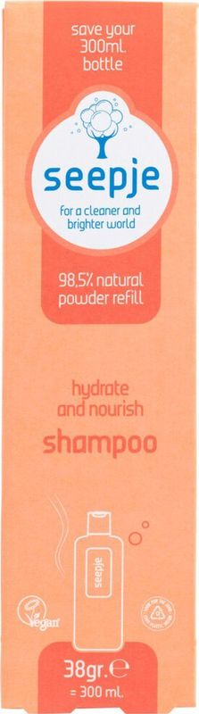 Seepje Hydrate & Nourish Shampoo Navulling 38 gr