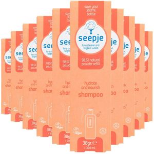 10x Seepje Hydrate & Nourish Shampoo Navulling 38 gr