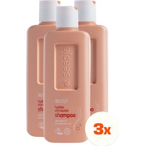 3x Seepje Hydrate & Nourish Shampoo 300 ml