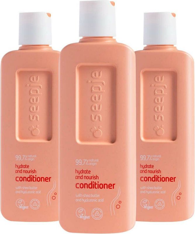 Seepje Conditioner - Hydrate and Nourish - Natuurlijke Ingredienten - 3 x 300ML