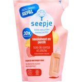 Seepje - Wasverzachter - Sandelhout - Perzik - Navulling 750 ml