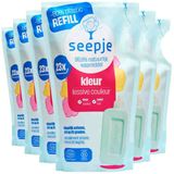Seepje - Vloeibaar Wasmiddel Kleur - Navulling - Magische Magnolia - 6x 1 Liter