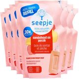 Seepje - Wasverzachter - Sandelhout en Perzik - Navulling 30 Wasbeurten