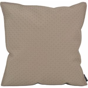 Embossed Taupe | 45 x 45 cm | Kussenhoes | PU Leder
