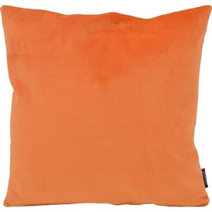 Velvet Oranje Kussenhoes | Fluweel - Polyester | 45 x 45 cm