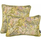 Sierkussen Velvet Jungle Groens-s45 x 45 cms-sVelvet/Polyester