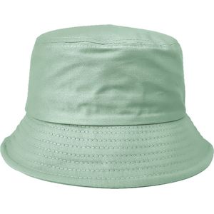 Bucket Hat - Mintgroen | 55-57 cm - One Size | Katoen | Fashion Favorite